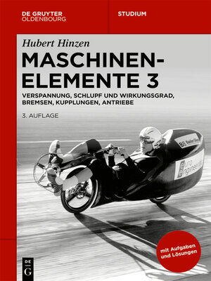 cover image of Verspannung, Schlupf und Wirkungsgrad, Bremsen, Kupplungen, Antriebe